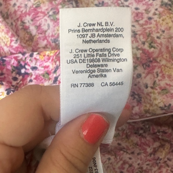 Re-Imagined by J. Crew Maxi Floral Dress Pink  Size Large Puff Sleeve - Picture 10 of 10